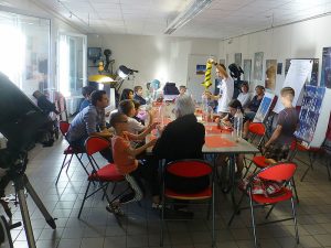 Atelier de fusées hydropneumatiques