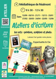 Ateliers d'écriture